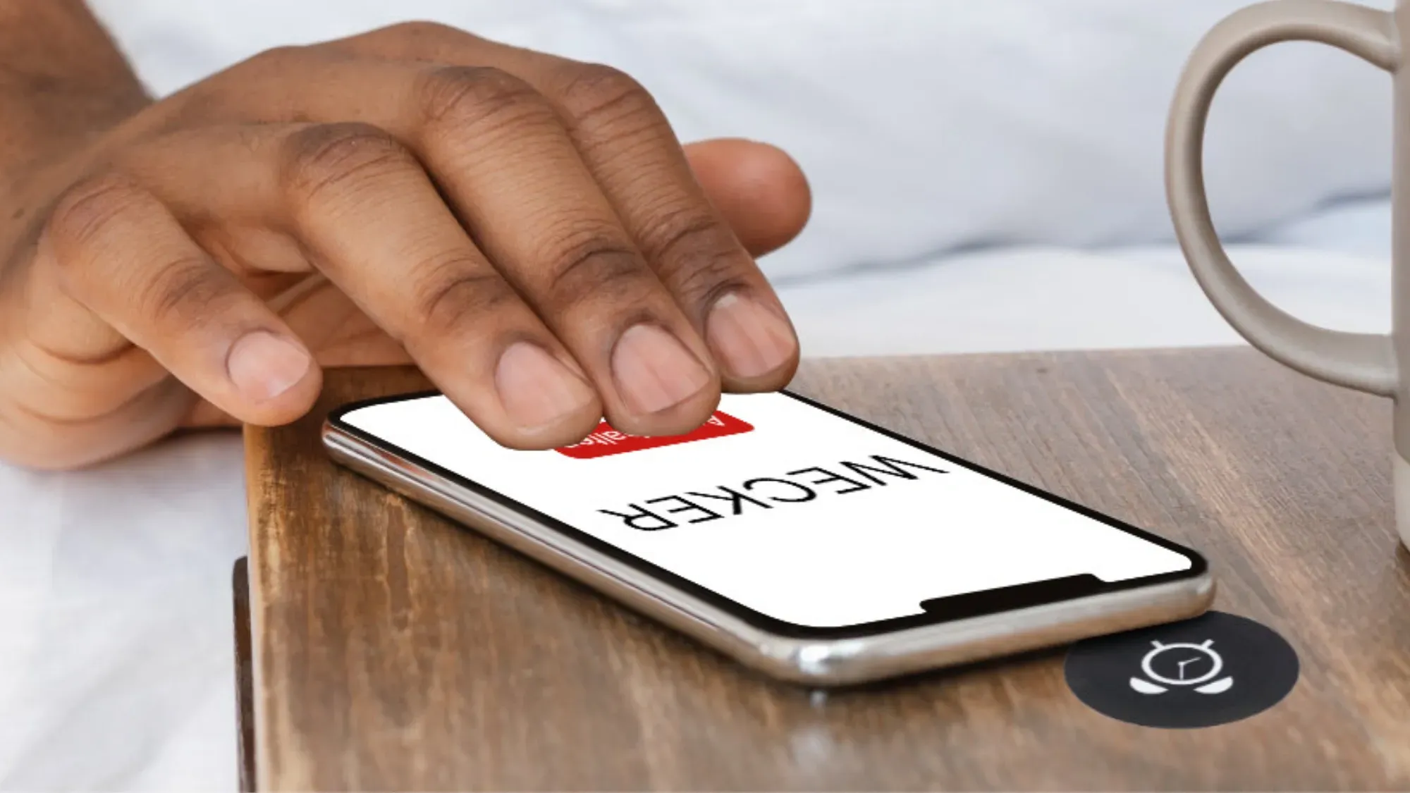 Wecker mit NFC-Tag stellen