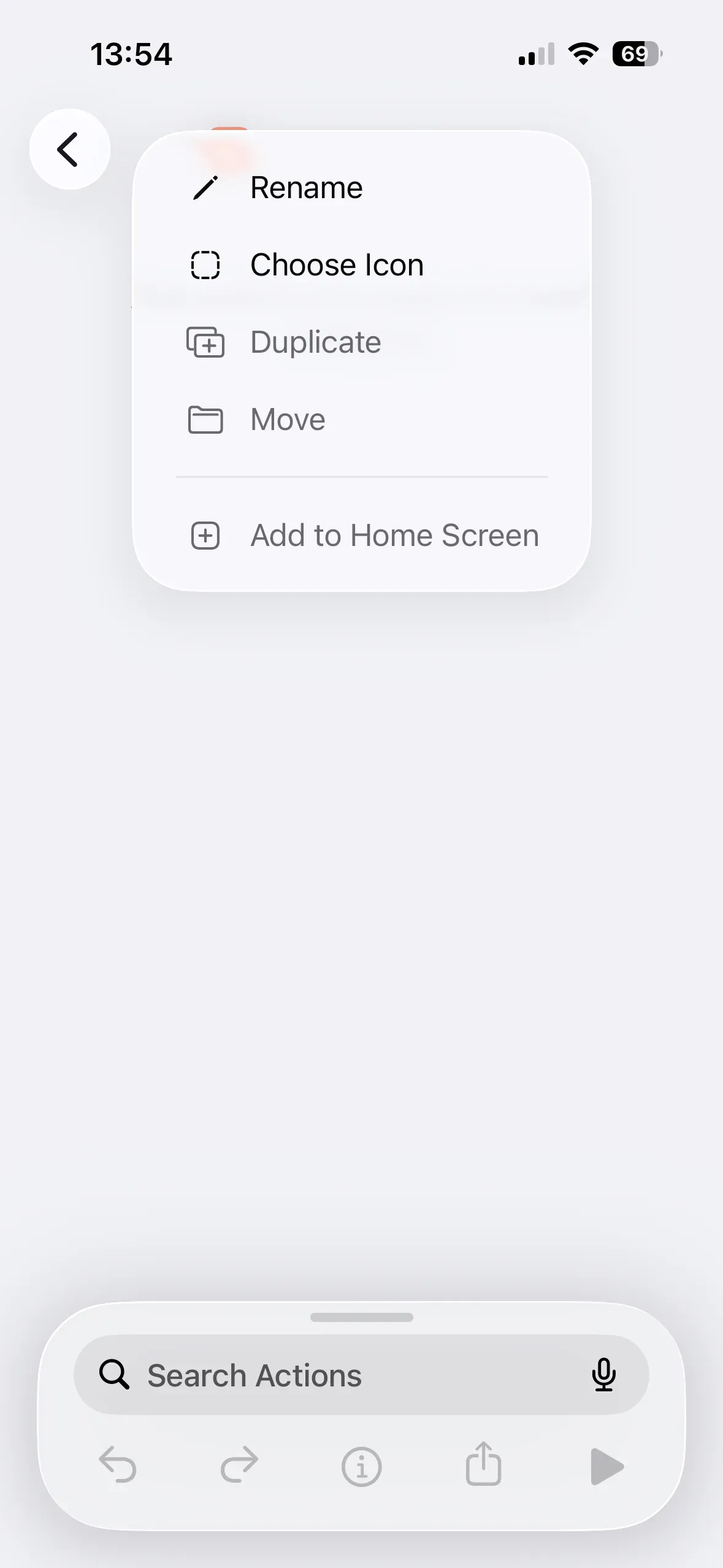 The “Rename” field is displayed and is located in the topmost column.