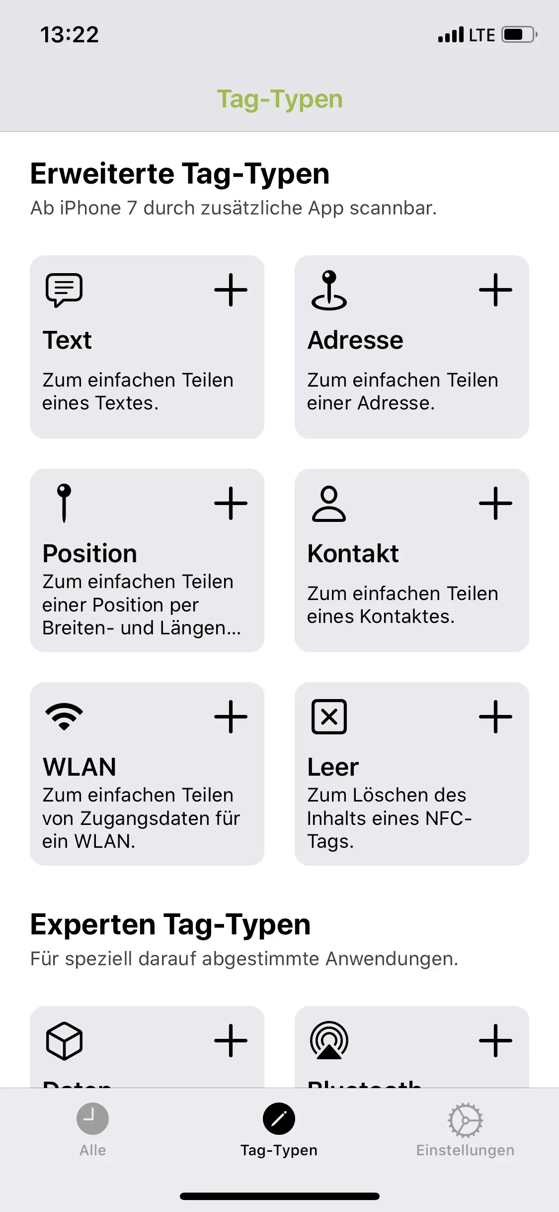 In NFC21 Tools im Bereich 