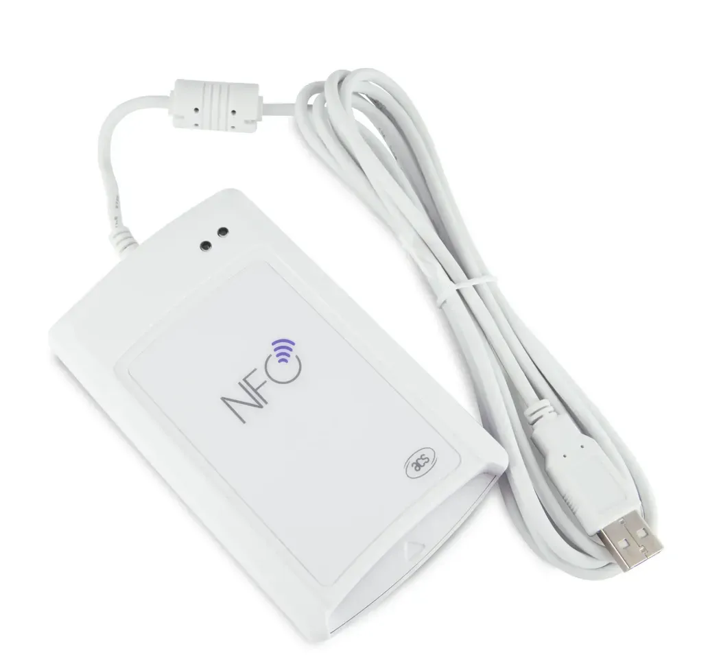 The ACR1581U-C1 DualBoost III NFC Reader/Writer