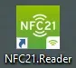 The NFC reader icon